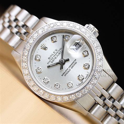 ladies ss rolex datejust